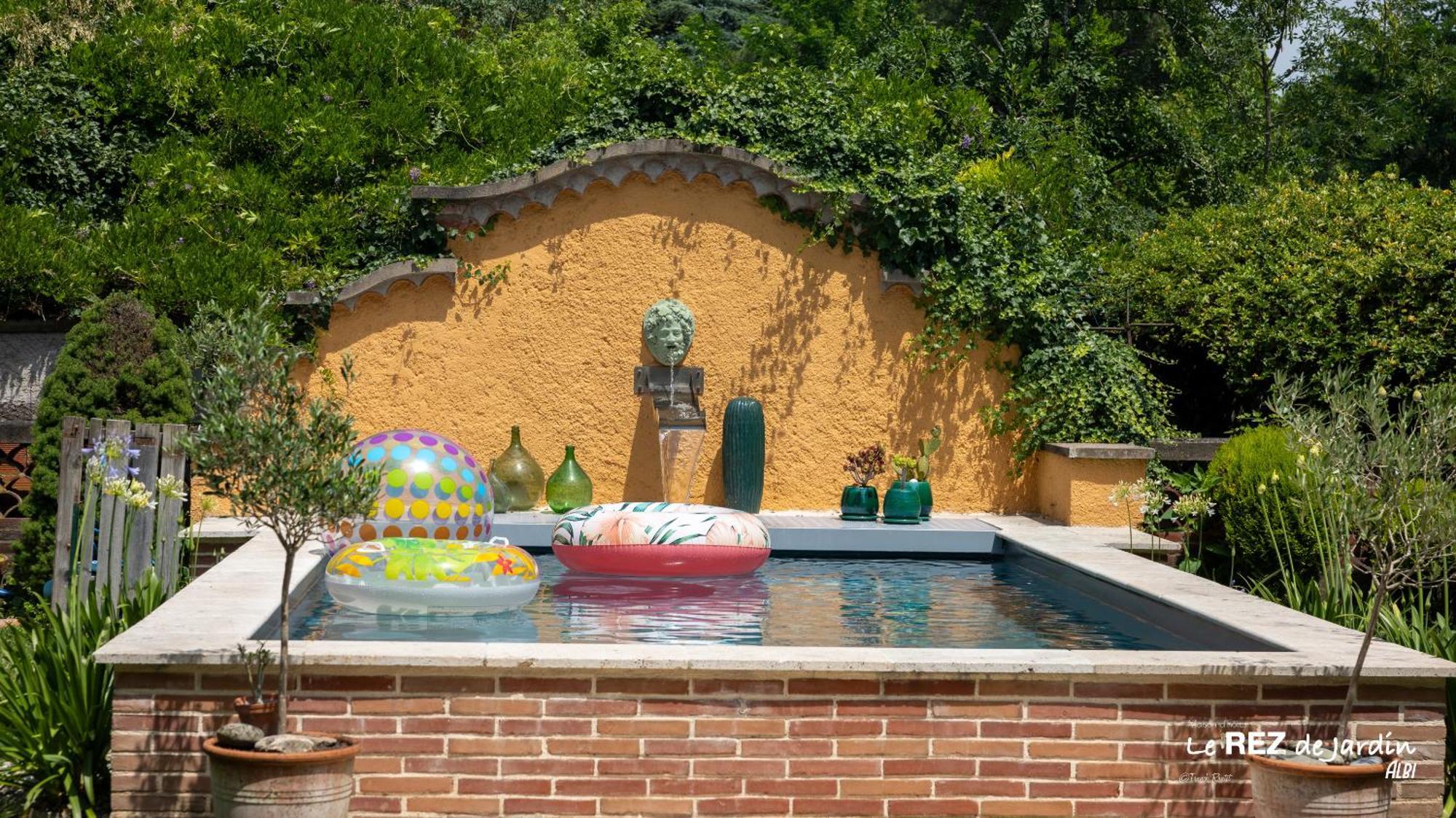 Hotel Le Rez de Jardin Albi Exterior foto